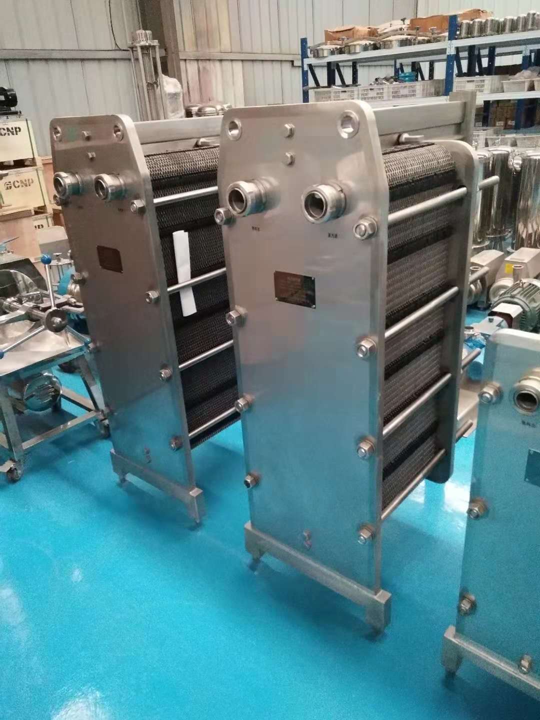 調配殺菌系統(tǒng)--熱水加熱設備