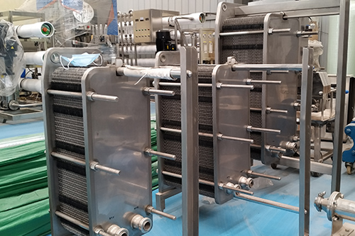 調配殺菌系統(tǒng)--熱水加熱設備